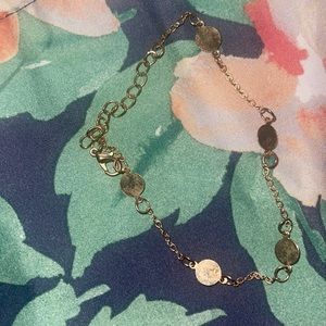golden ankle bracket